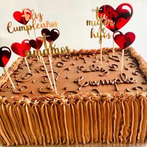 Tarta Cumpleaños Personalizada Rectangular
