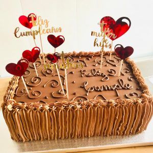 Tarta Cumpleaños Personalizada Rectangular