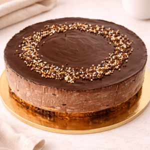 Tarta de la Abuela de galleta y chocolate es el postre perfecto para cualquier ocasión. Con capas de crujientes galletas y suave crema de chocolate, esta tarta es una verdadera delicia para el paladar.