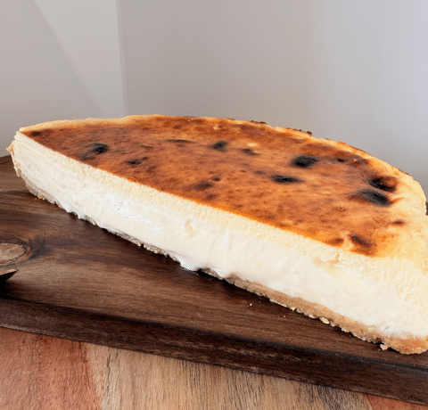 Tarta de queso Brie