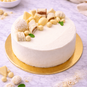 Tarta de chocolate blanco Alicante
