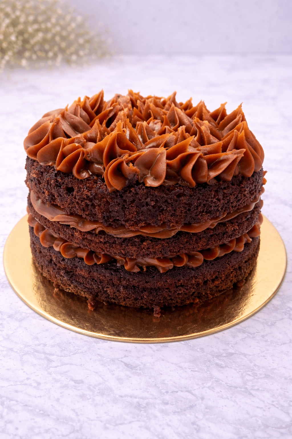 Tarta de chocolate y dulce de leche Alicante