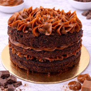 Tarta de chocolate y dulce de leche Alicante