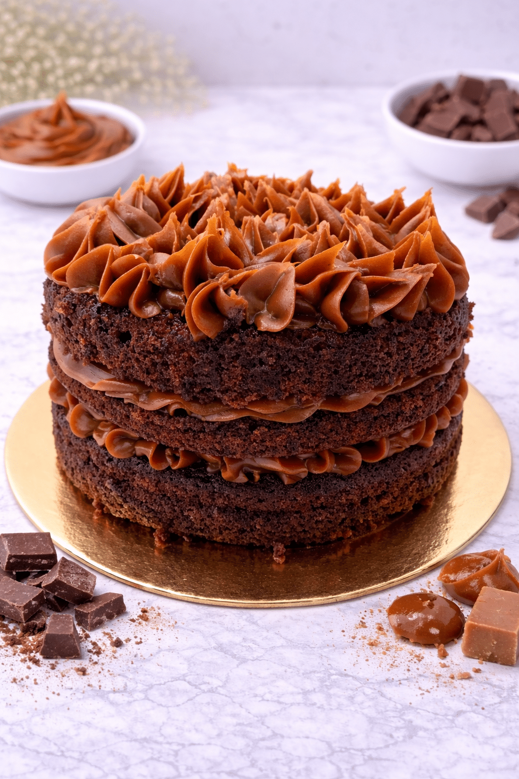 Tarta de chocolate y dulce de leche Alicante