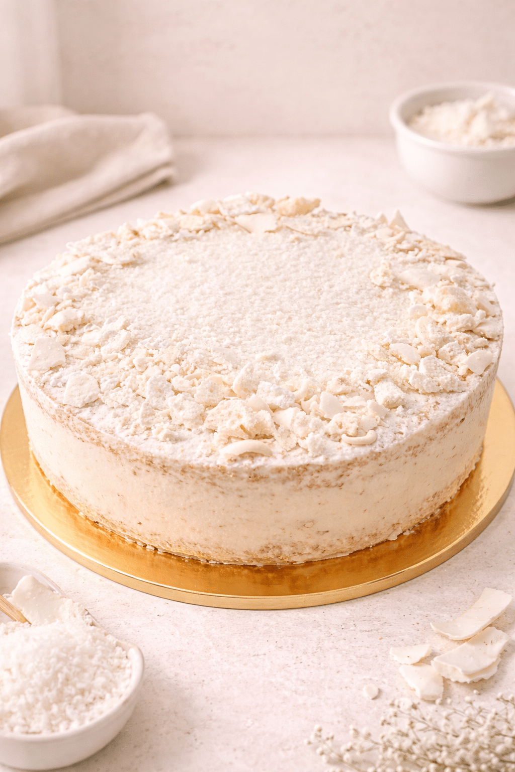 Homenaje a la tradición argentina: una deliciosa combinación de bizcochuelo, dulce de leche, crema chantillí, coco, nueces y castañas en almíbar. Fresco, suave y lleno de sabor.