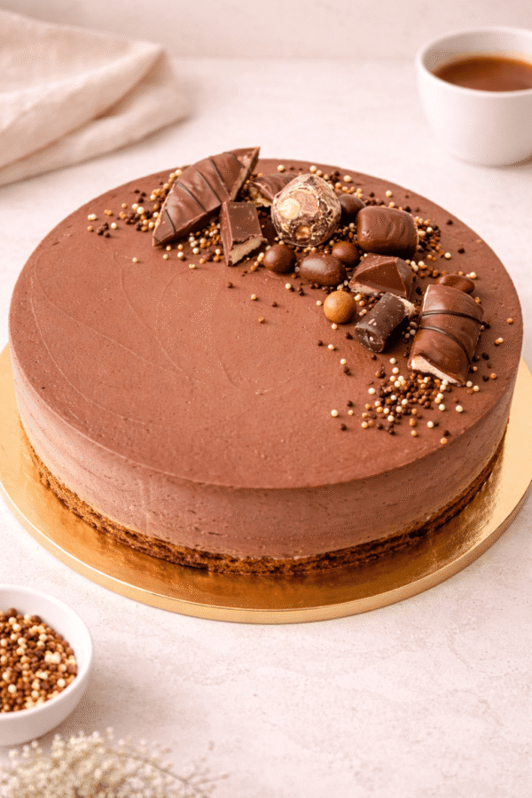 Tarta de chocolate y más chocolates