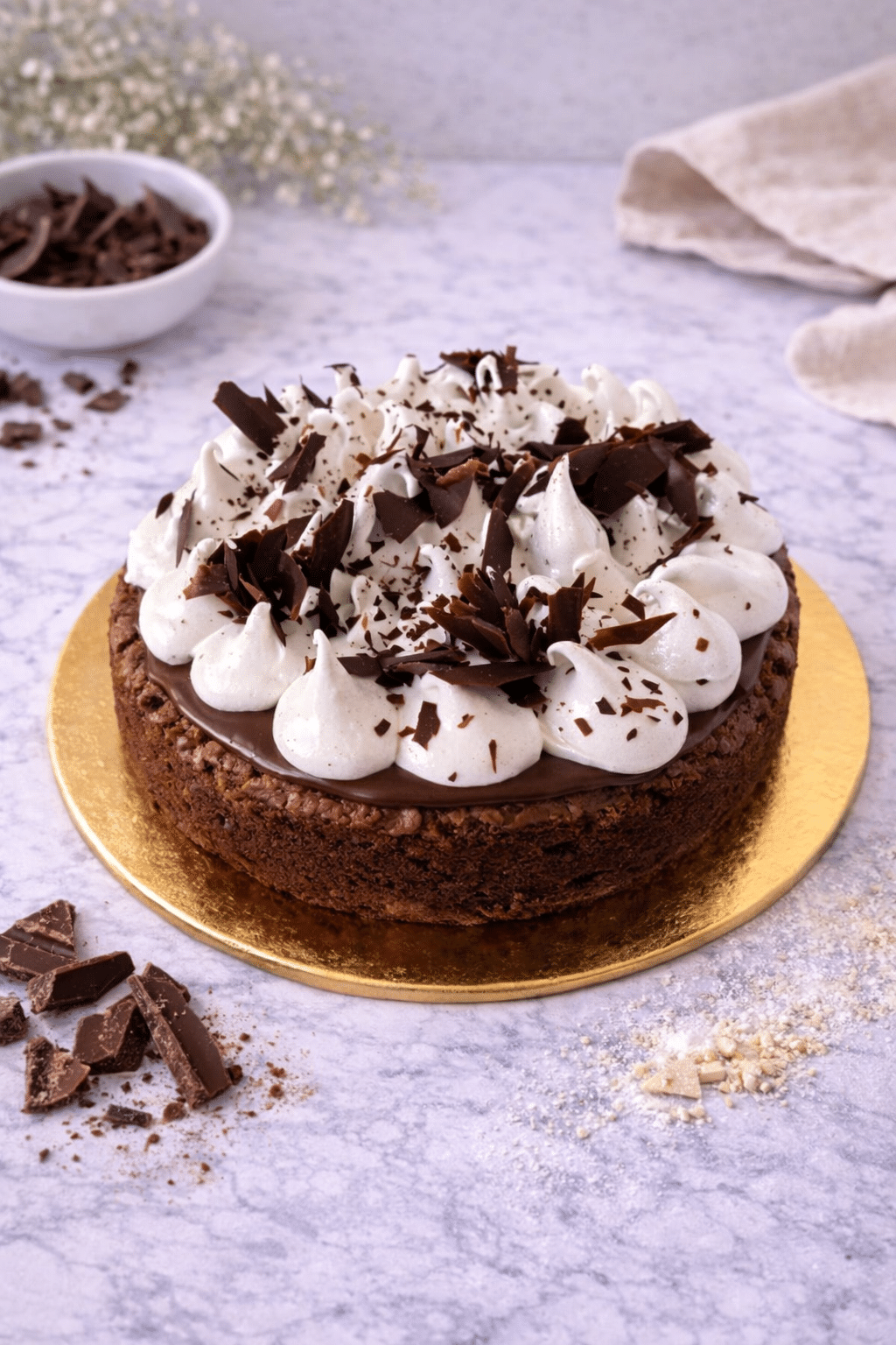 Brownie con Merengue Alicante
