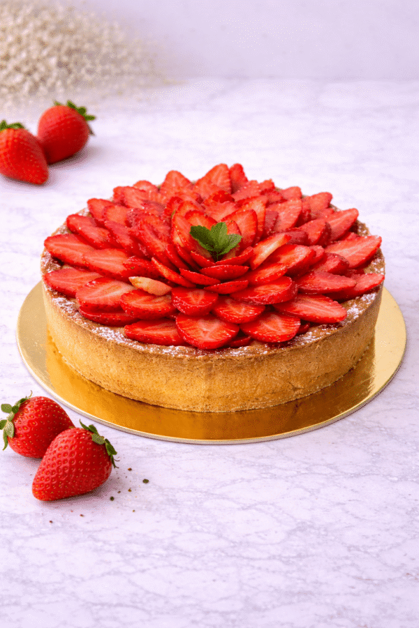 Tarta de Fresas pequeña